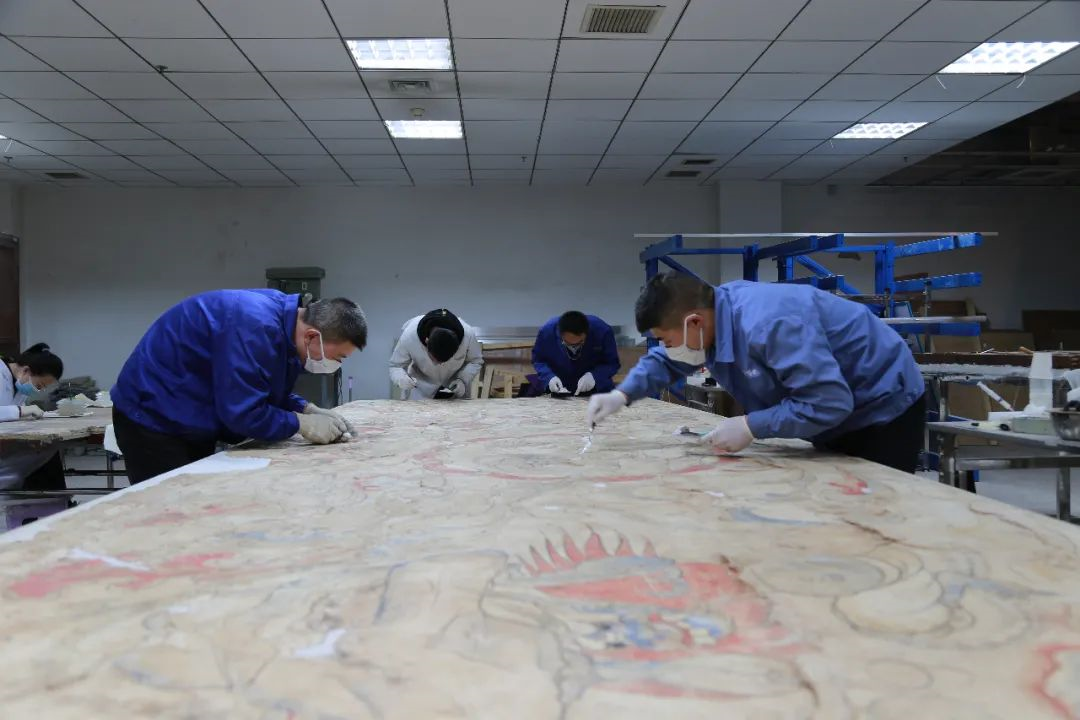 山西博物院藏北齐壁画修复项目入选全国十佳